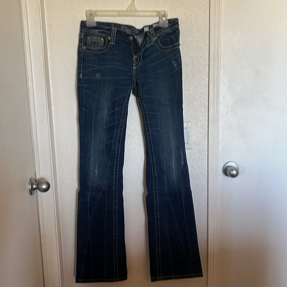 Moss Me Almost new cow print pockets size 27 - Picture 2 of 3